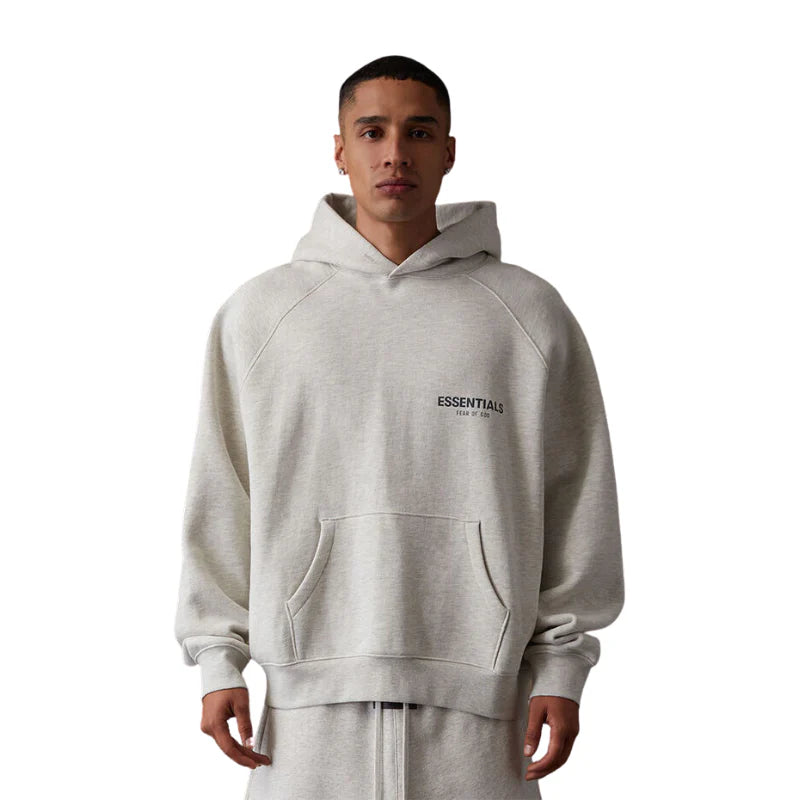 Fear of God Essentials Hoodie Light Oatmeal FW22
