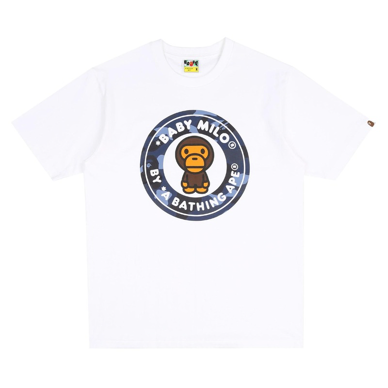 【A BATHING APE】6色展開 1ST CAMO MILO BUSY WORKS TEE UNISEX 1ST CAMO MILO BUSY WORKS TEE | bape.com