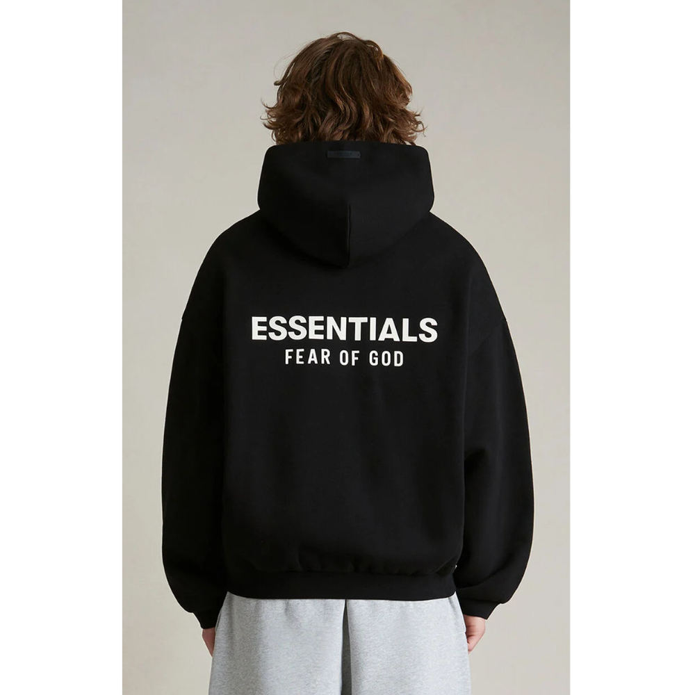 Fear of God Essentials Fleece Hoodie (Black) (FW24) – Kick It NZ Fear of God Essentials Fleece Hoodie (Black) (FW24) – Kick It NZ