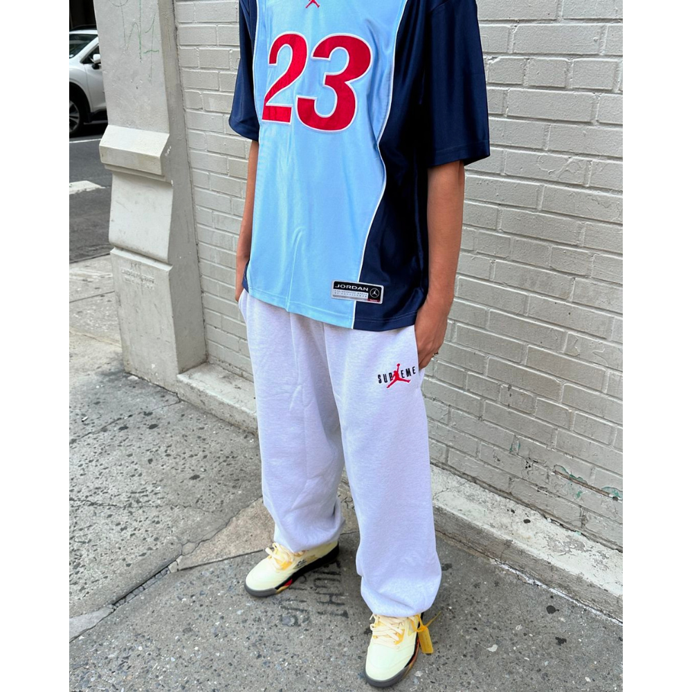 ウォームアップウェア Supreme x Jordan Warm Up Jersey Supreme Jordan Warm Up Jersey Black Men's - FW24 - US
