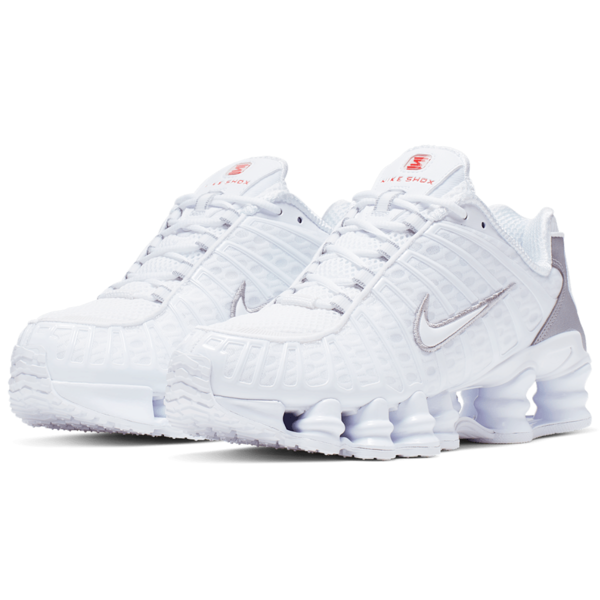 Nike Shox TL White Metallic Silver Max Orange (W) – Kick It NZ