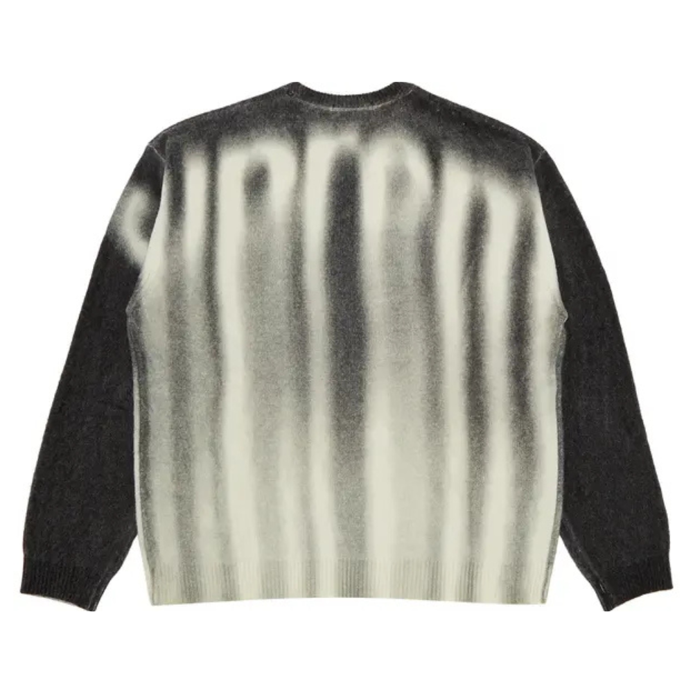 Supreme Blurred Logo Sweater Black シュプ Supreme Blurred Logo Sweater (Black) (FW23) – Kick It NZ