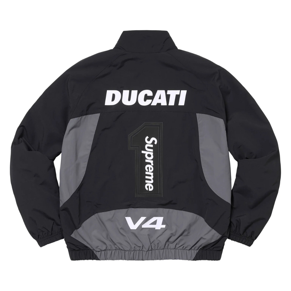 Supreme x Ducati Track Jacket (Black) (SS24) – Kick It NZ