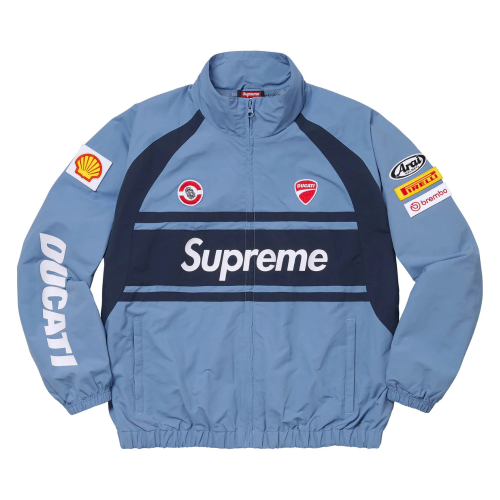 Supreme Ducati TrackJacket Light Grey XL Supreme Ducati Track