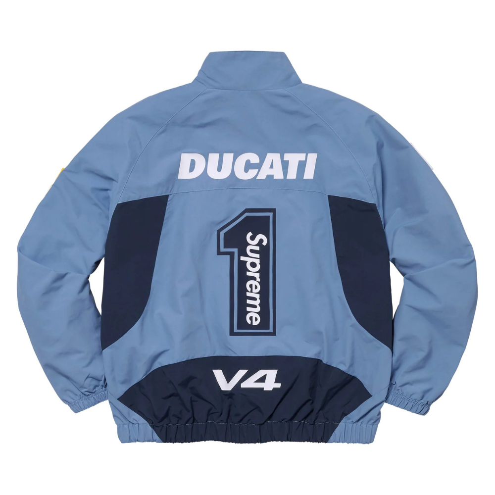 Supreme x Ducati Track Jacket (Light Blue) (SS24) – Kick It NZ