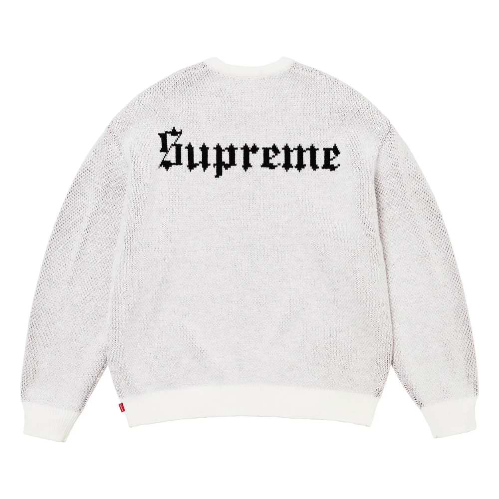 supreme 24AW  White ニット Supreme SUPREME シュプリーム 24AW Snow White Sweater スノー