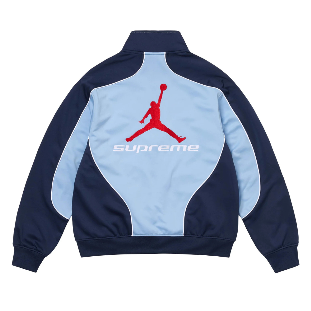 ジャケット・アウター Supreme Jordan Tricot Track Jacket Blue Supreme x Air Jordan Tricot Track Jacket (Light Blue) (FW24
