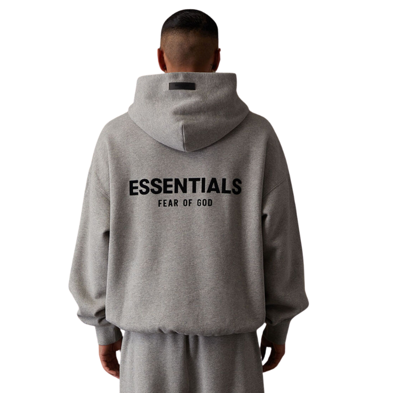 Fear of God Essentials Hoodie Dark Oatmeal FW22