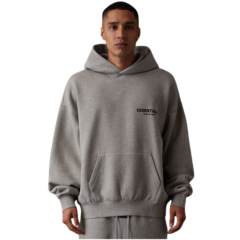 Fear of God Essentials Hoodie Dark Oatmeal FW22