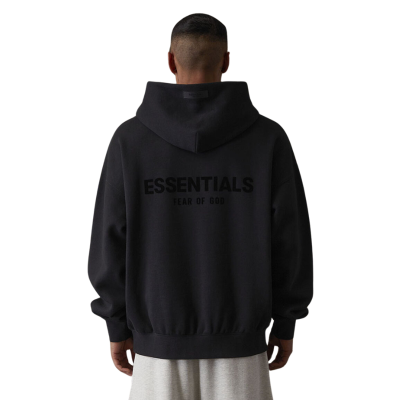 Fear of God Essentials Pullover Chest Logo Hoodie Stretch Limo SS22
