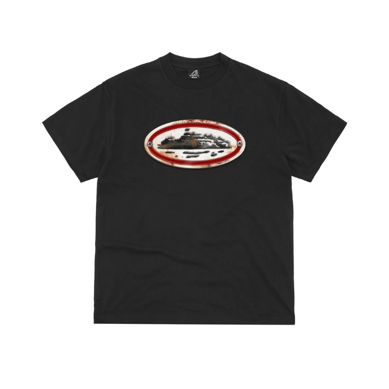 Corteiz Rusty Alcatraz Tee (Black) (SS24) – Kick It NZ