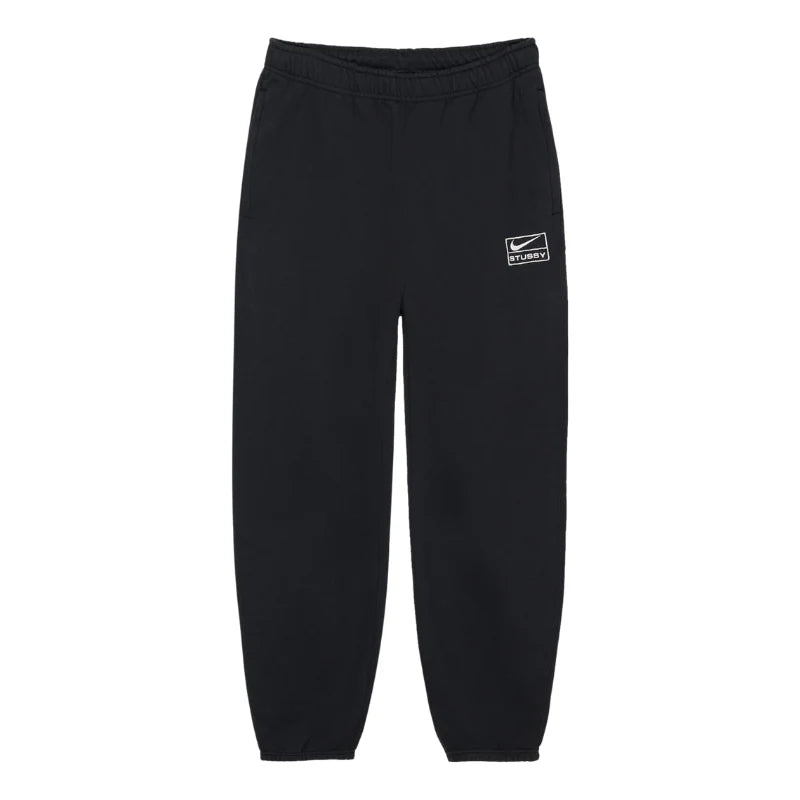 Stussy x Nike Stone Washed Fleece Pant (Black) (SS24)