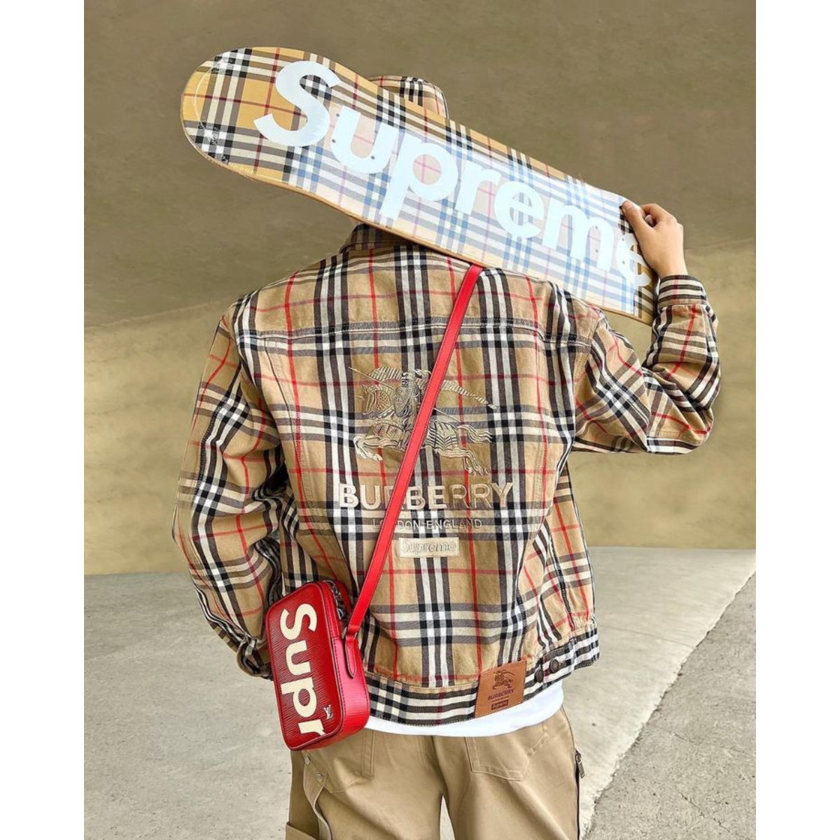 Supreme / Burberry Skateboard ベージュ Amazon.co.jp: [SUPREME(シュプリーム)] Burberry Skateboard Beige