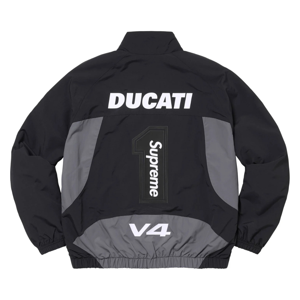 
                  
                    Supreme x Ducati Track Jacket (Black) (SS24)
                  
                