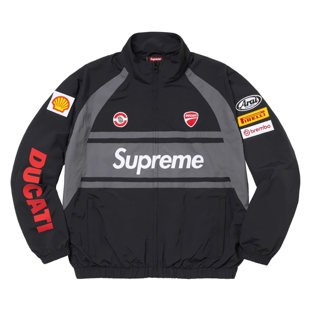 Supreme x Ducati Track Jacket (Black) (SS24)