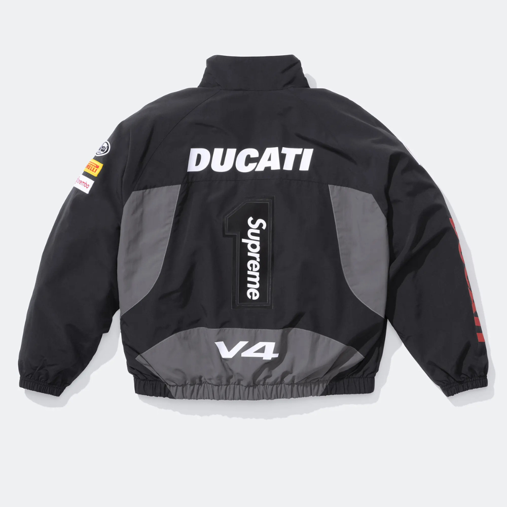 
                  
                    Supreme x Ducati Track Jacket (Black) (SS24)
                  
                