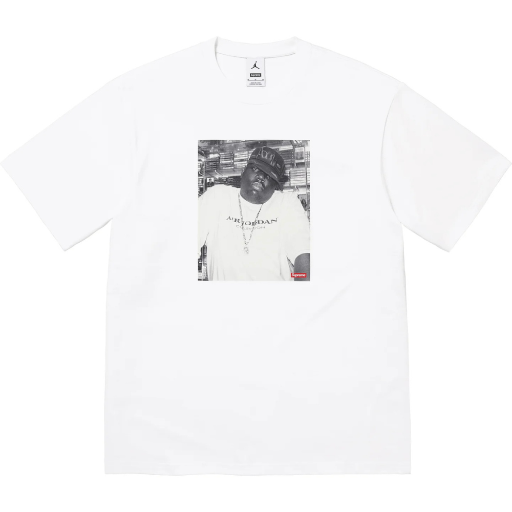 Supreme Jordan Biggie Tee (White) (FW24)