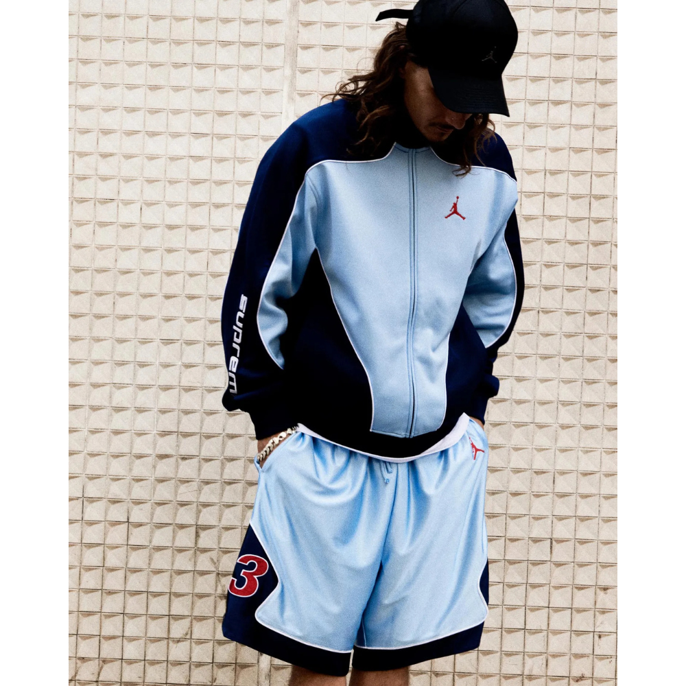 Supreme x Jordan Tricot Track セットアップ SUPREME x air JORDAN tricot track . size on tag L BNWT . . #stussy
