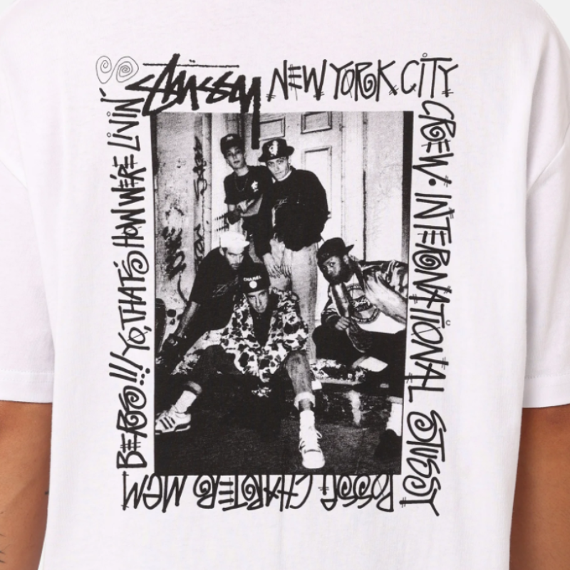 
                  
                    Stussy New York City Crew Shirt (White)
                  
                