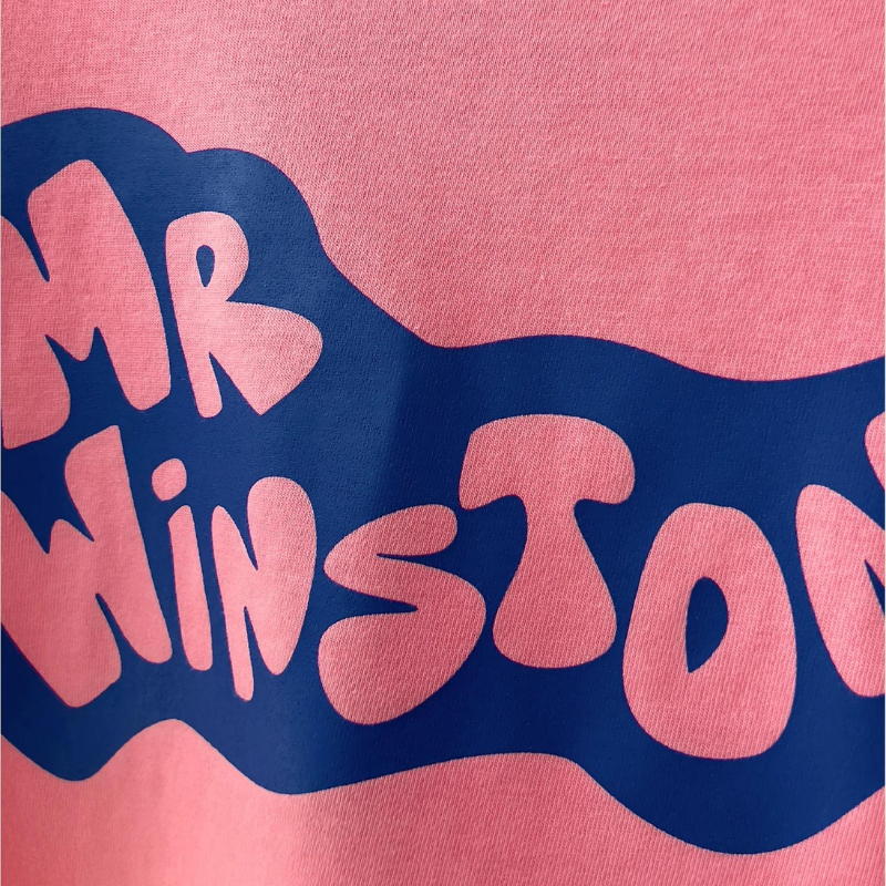 
                  
                    Mr Winston Vintage Pink Tee
                  
                