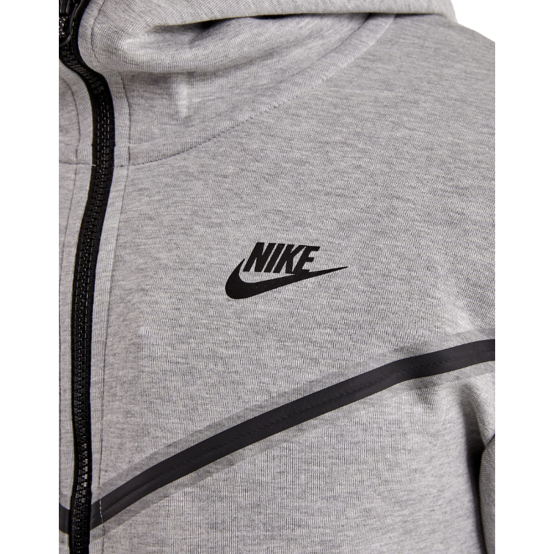 
                  
                    Nike Sportswear Tech Fleece Full-Zip Hoodie (Grey/Black)
                  
                
