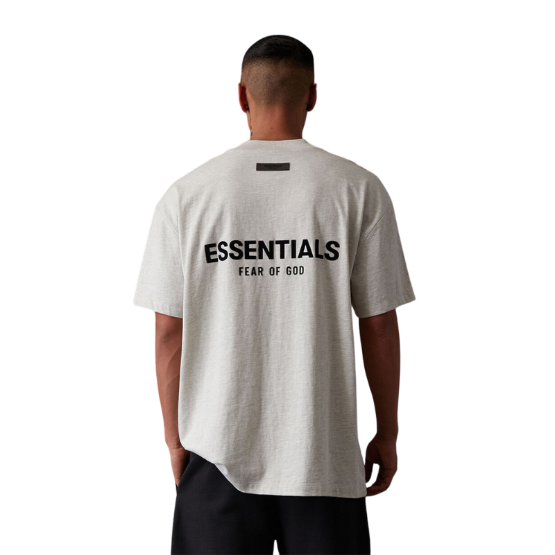 Fear of God Essentials T-shirt (Light Oatmeal) (SS22)