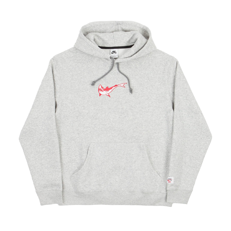 Nike SB Orange Label x Oski Fleece Skate Hoodie (Grey Heather)