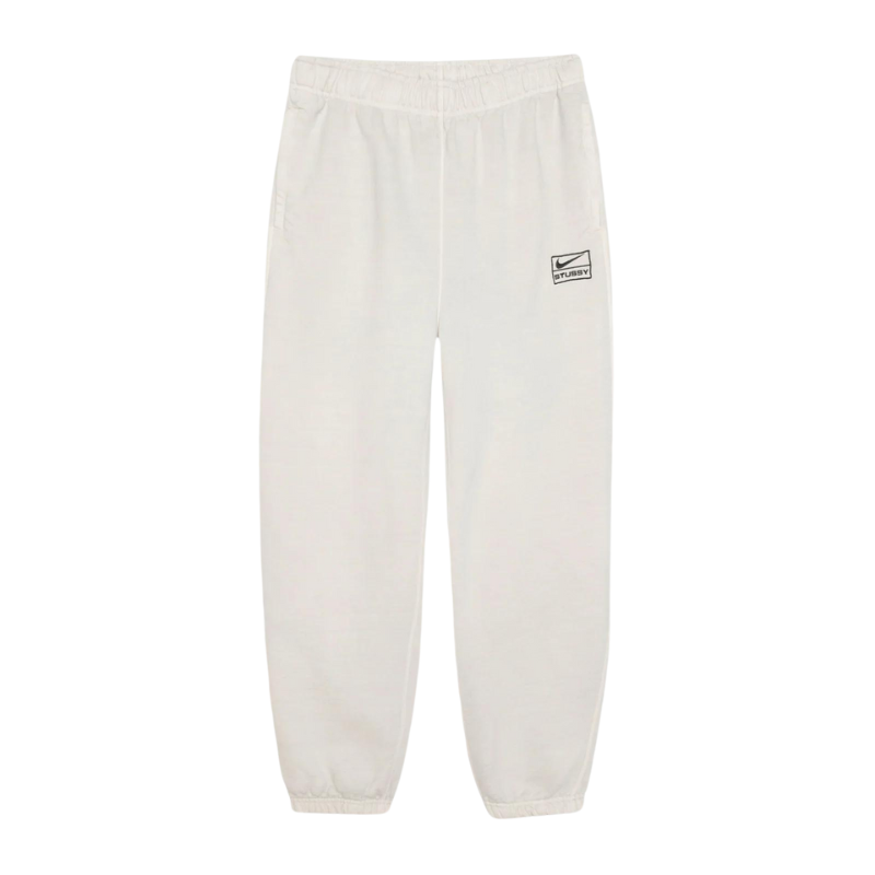 Stussy x Nike Pigment Dyed Fleece Pant (Light Bone) (SS24)