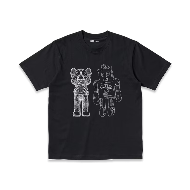 KAWS x Uniqlo Warhol T-Shirt (Black)