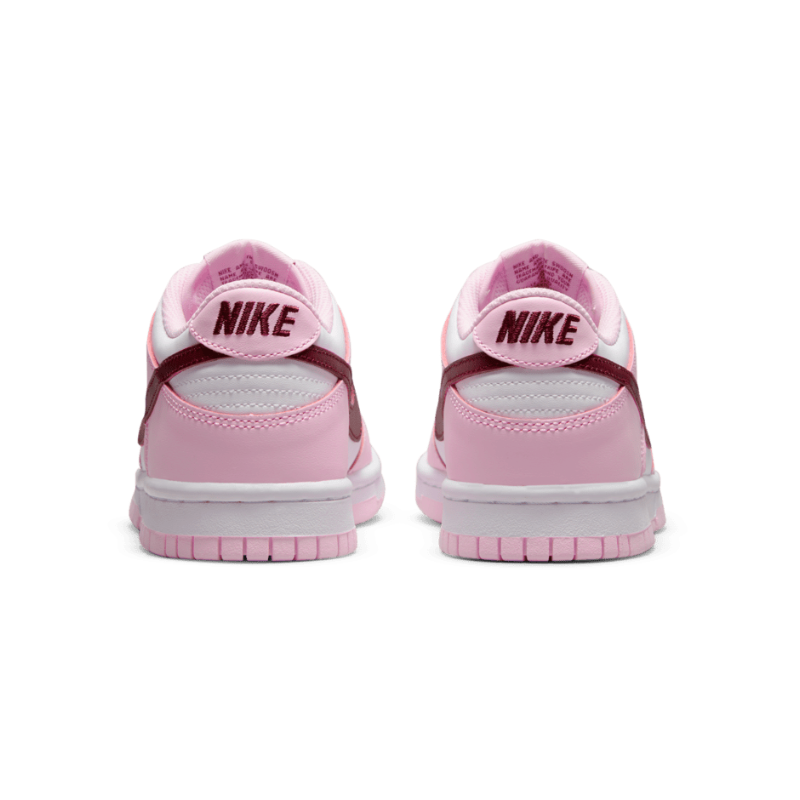 Nike Dunk Low Pink Foam Red White GS Kick It NZ