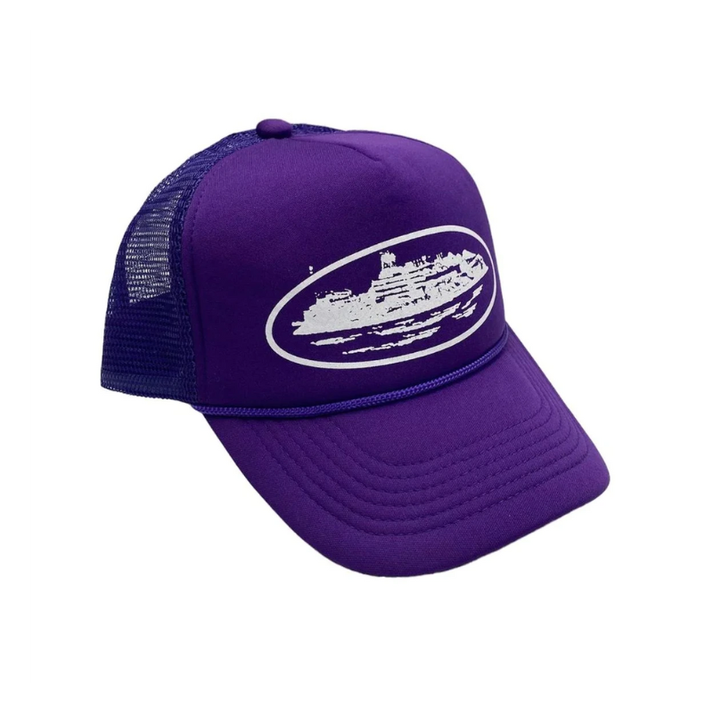 Corteiz Alcatraz Premium Trucker (Purple) (SS23)
