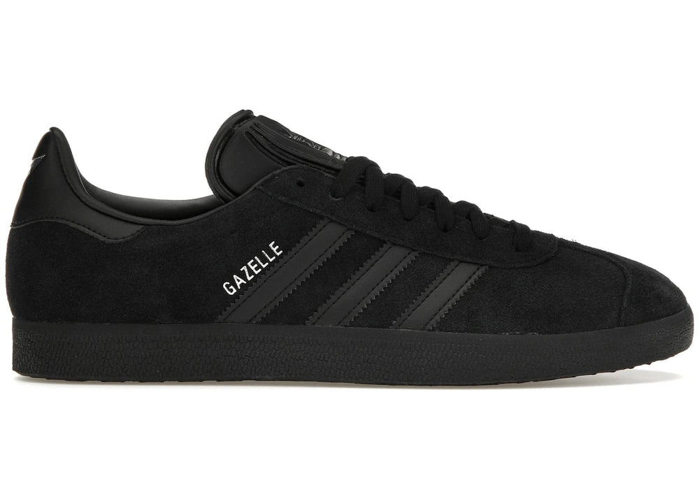 adidas Gazelle All Black Silver Metallic